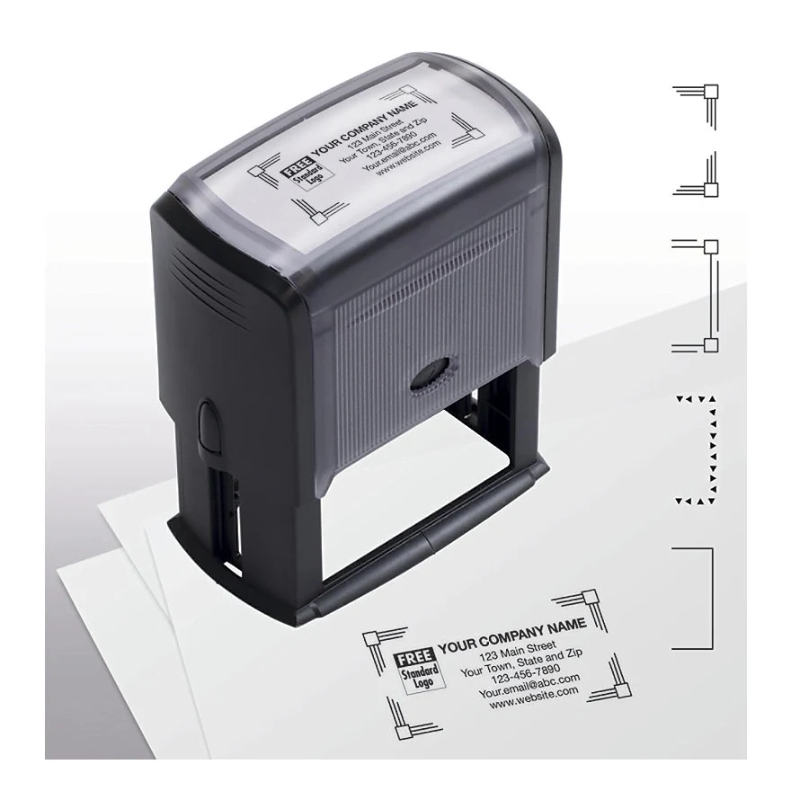 Stamp, Name & Address, Large - Self-Inking 1