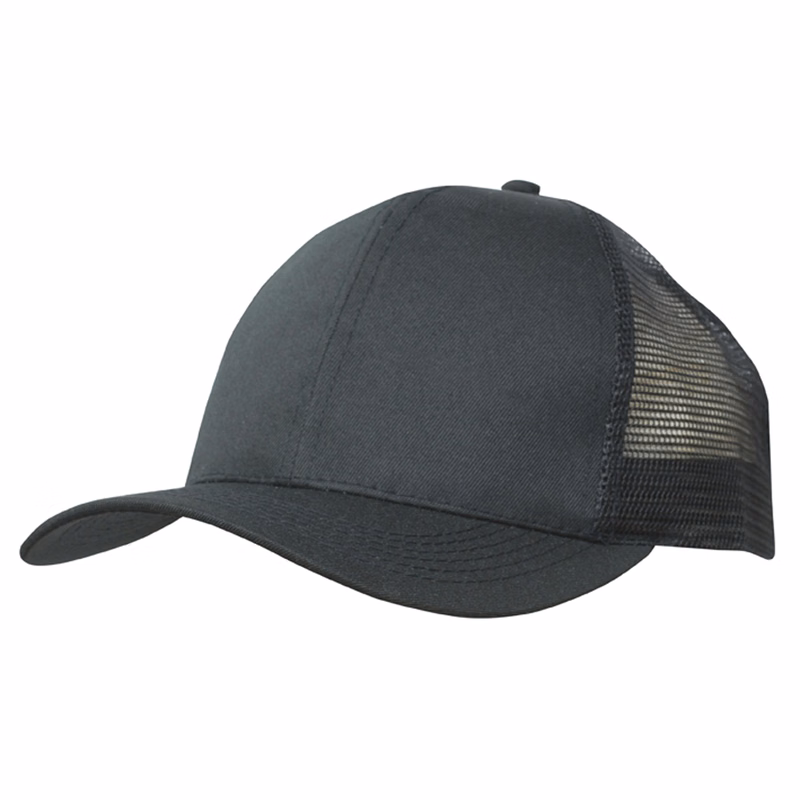 Organic brushed Heavy Cotton/Mesh Back Cap