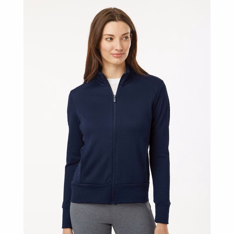 Adidas Women's Ultimate365 Textured Full-Zip Jacket - A1007