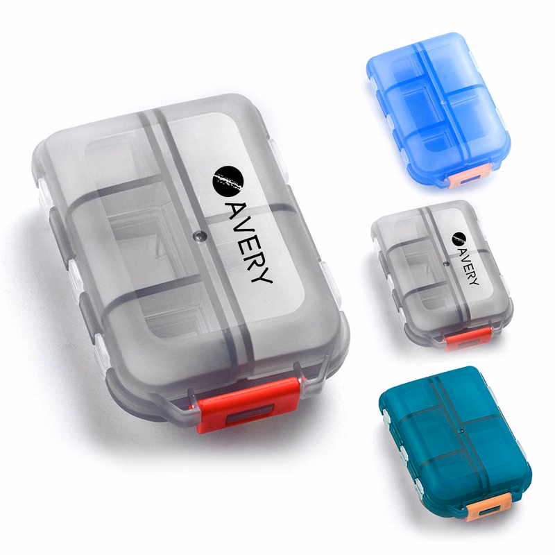Double-layer pill box