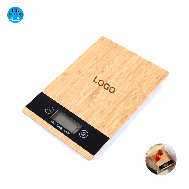 Bamboo Kitchen Scale - OCEAN
