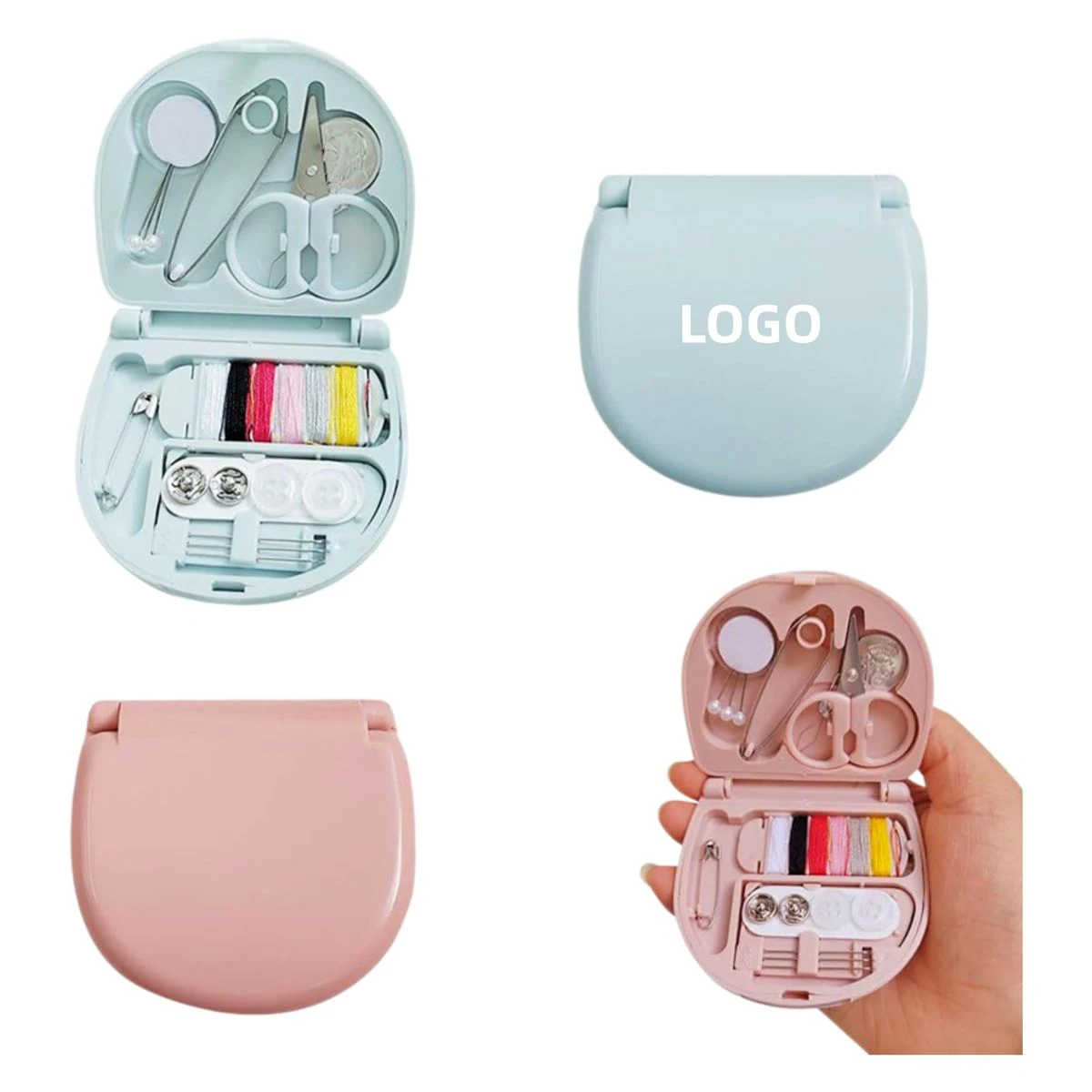 Durable Plastic Mini Sewing Kit 1