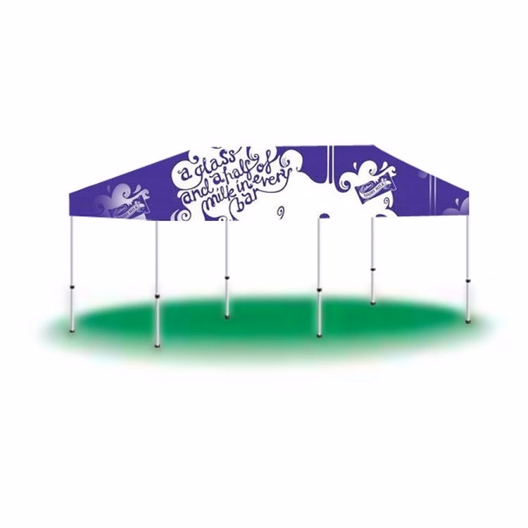 10' x 20' Tent Imprinted Logo Pop Up Tent-Full Digital