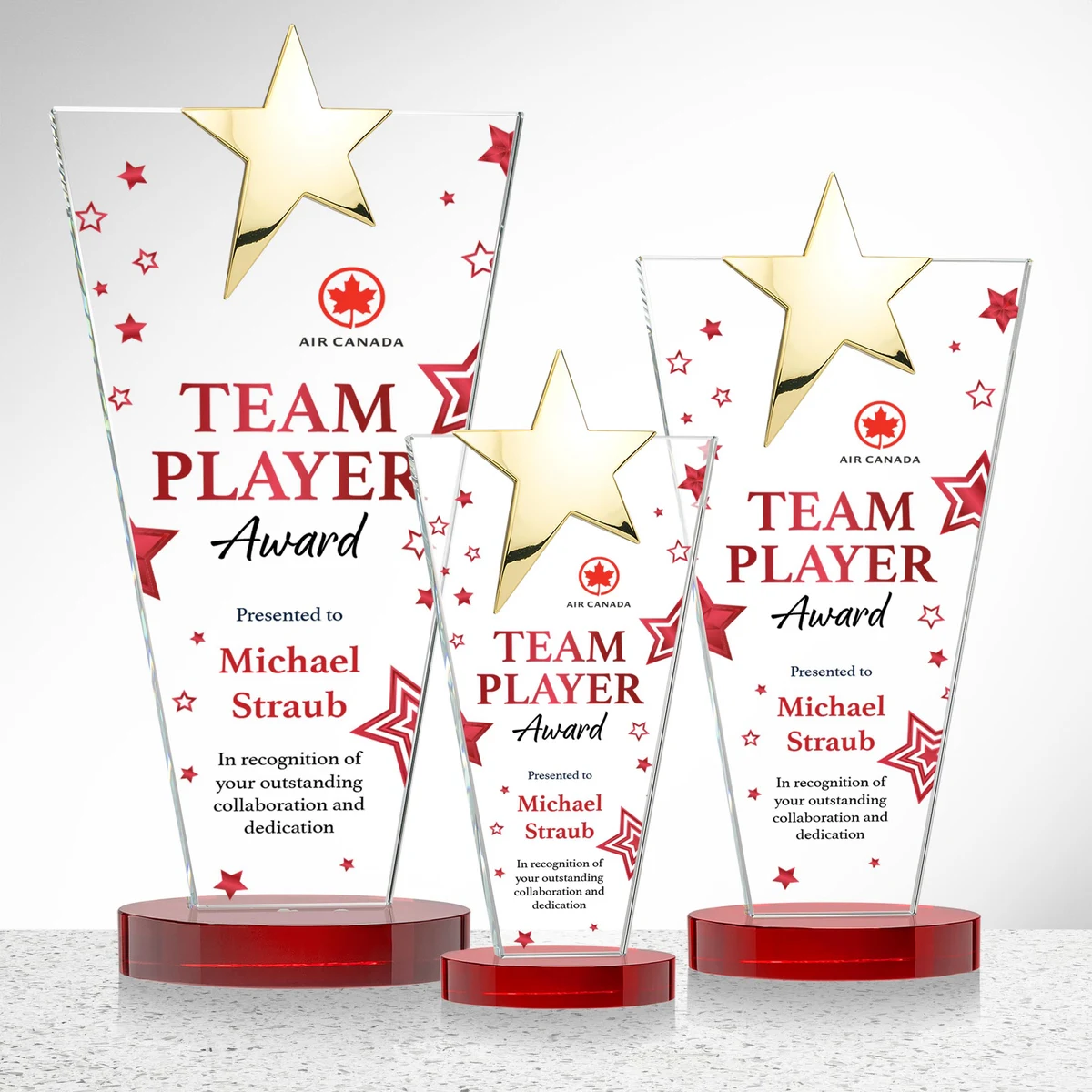 Mantella Gold Star VividPrint™ Award - Red 1