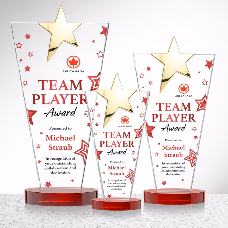 Mantella Gold Star VividPrint™ Award - Red