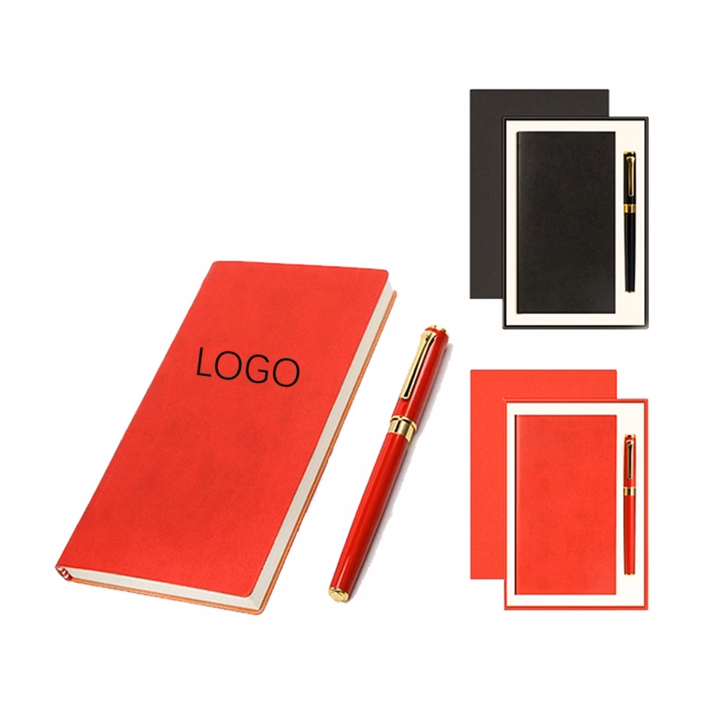 Notebook With Ballpoint Pen