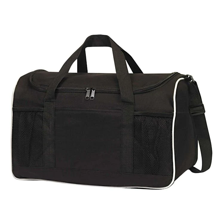 Sports Duffle Bags Black -17.5" 1