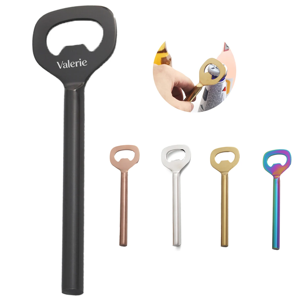 Stainless Steel Long Handle Opener 1