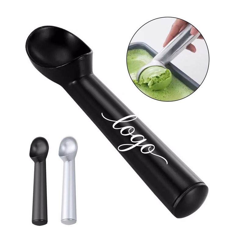 7.1" Custom Aluminum Alloy Ice Cream Spoon MOQ 10