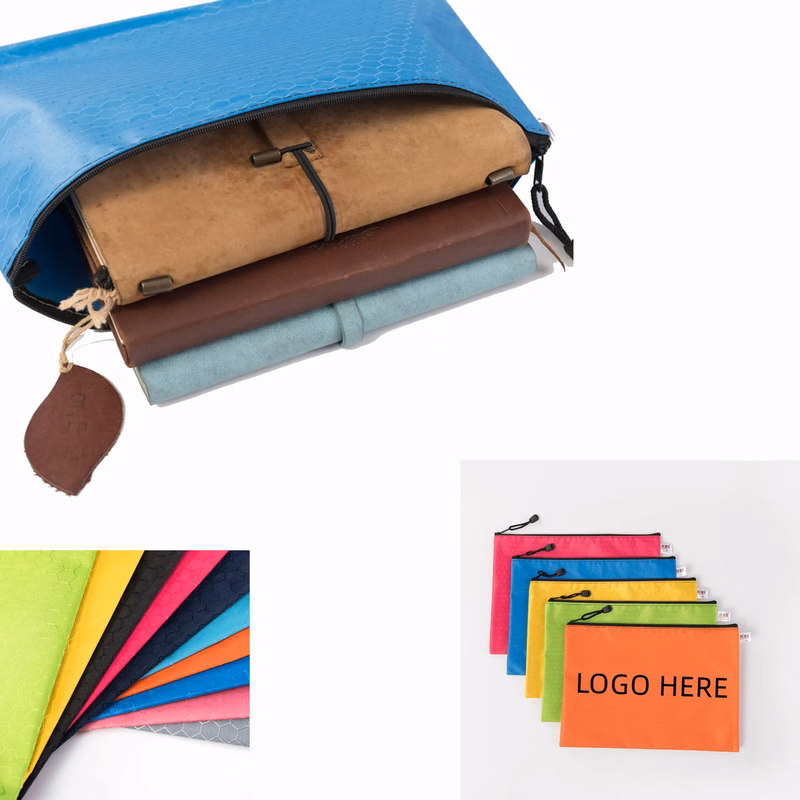 Sliding Zipper  Stationery Bag
