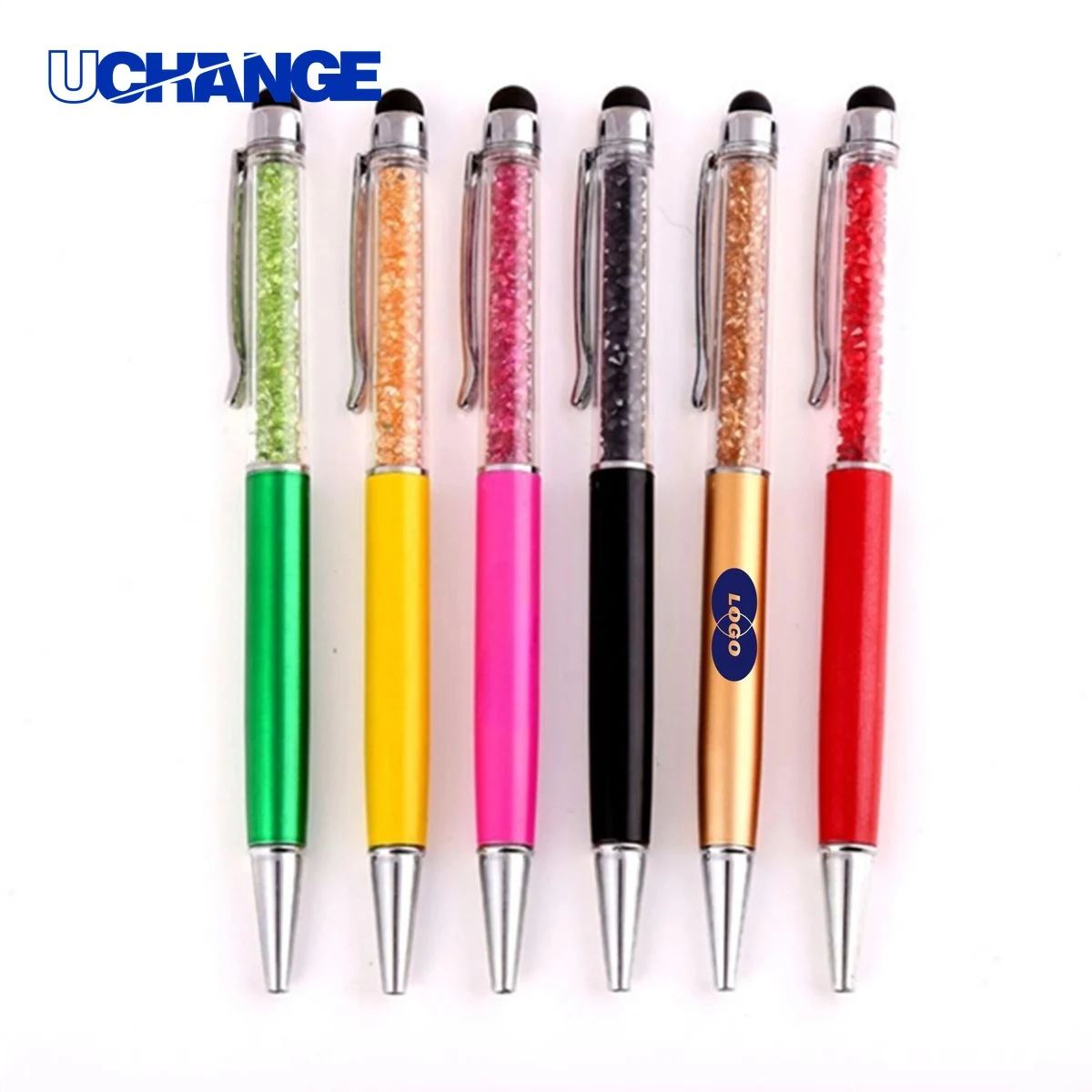 Stylish Crystal Elements Touch Screen Pen 1