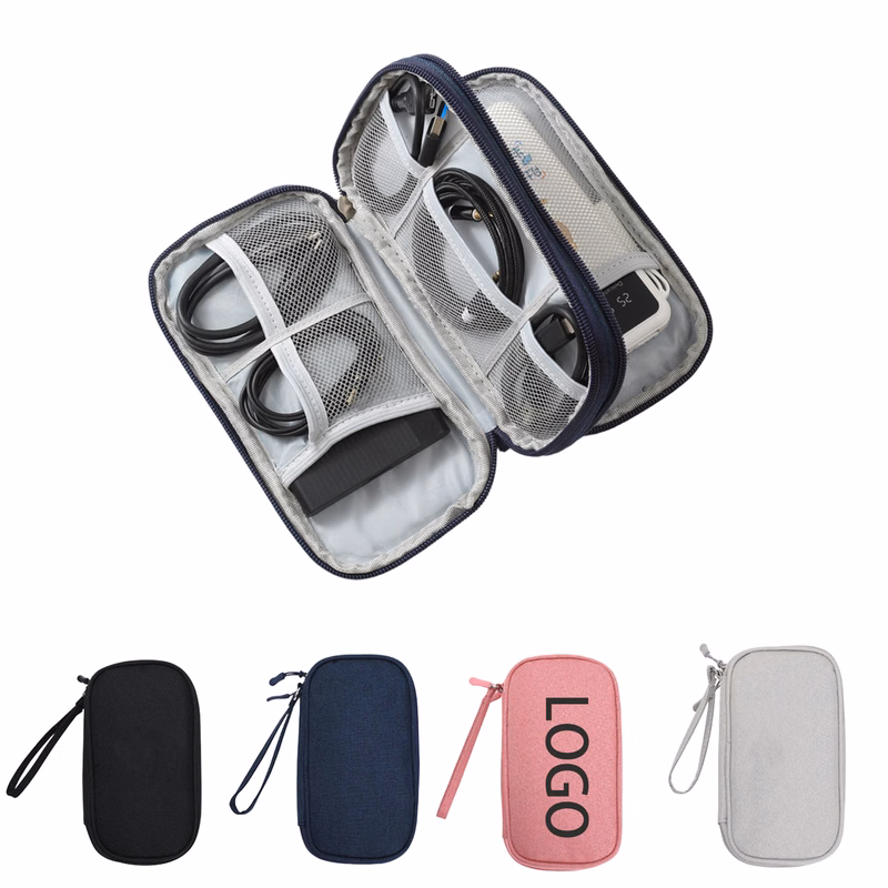 Dual-Layer Electronic Accessory Organizer