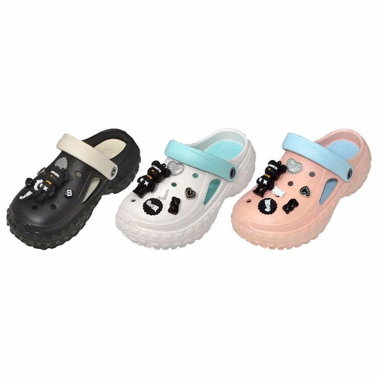 Ladies Platform Clogs - Assorted