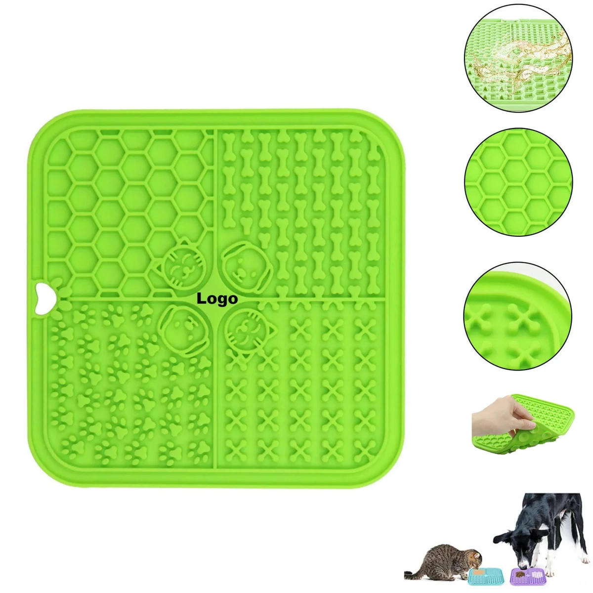 Silicone Pet Slow Feeder Lick Mat 1