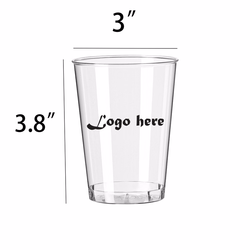 Thickened 10 OZ Hard Plastic Cup