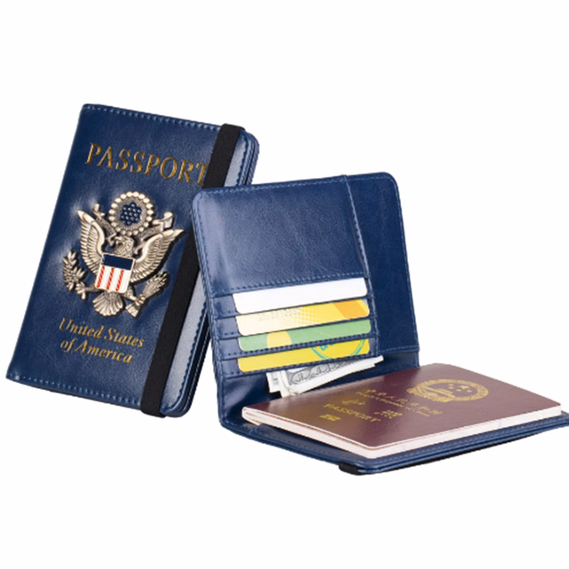 Multi-card Passport Holder w/Vaccine Card Slot