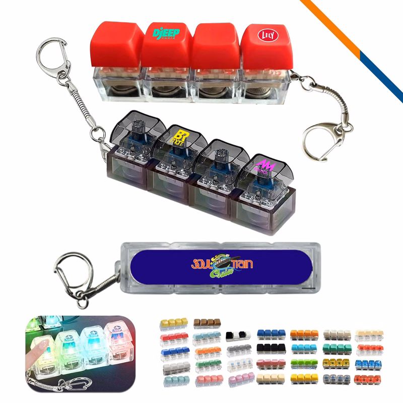 GlowKey Linear Fidget Keyboard