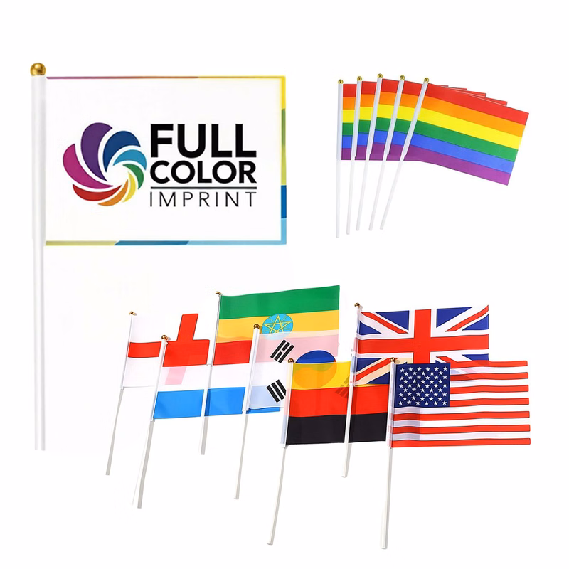 Custom Logo Full Color Waving Flags