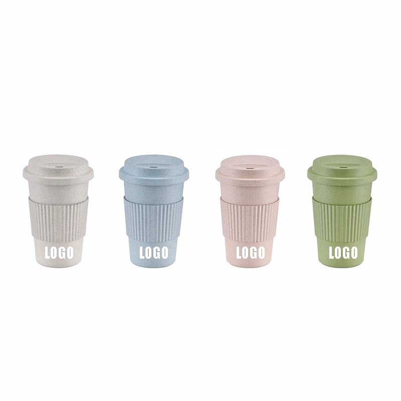 Custom Wheat Fiber Coffee Travel Tumbler