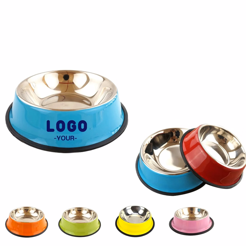 MOQ 10 Stainless Steel Pet Dog Bowls
