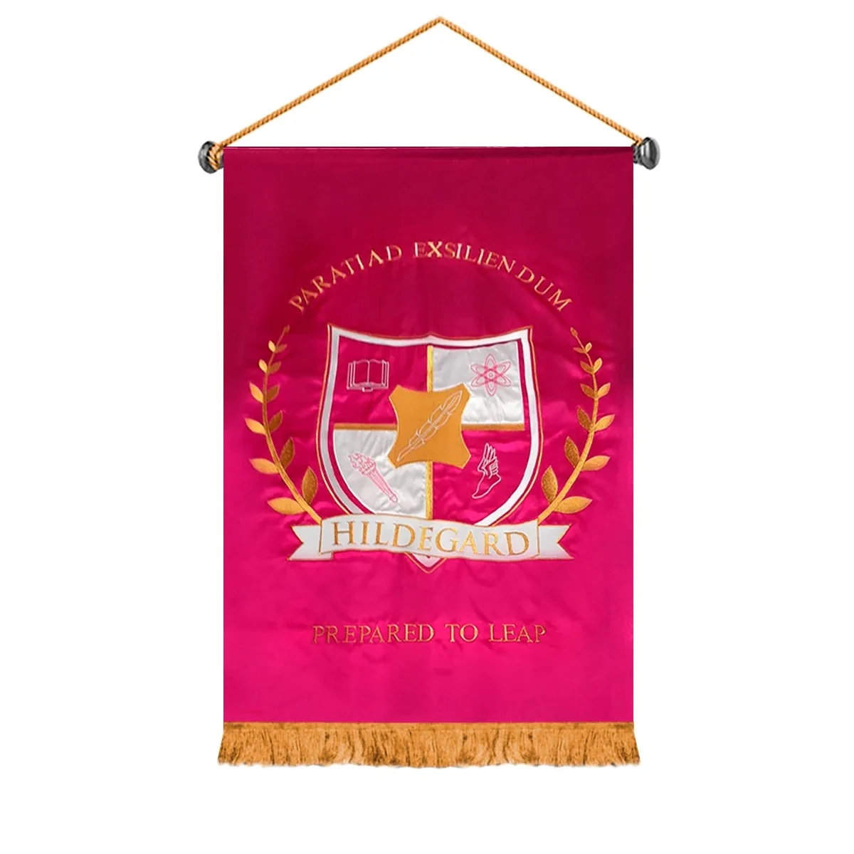 Custom Embroidered Podium Banners - 3.5' x 5' 1