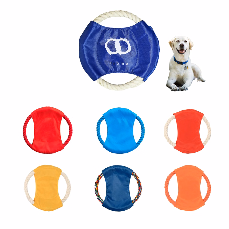 MOQ50 Pet Cotton Rope Flying Disc