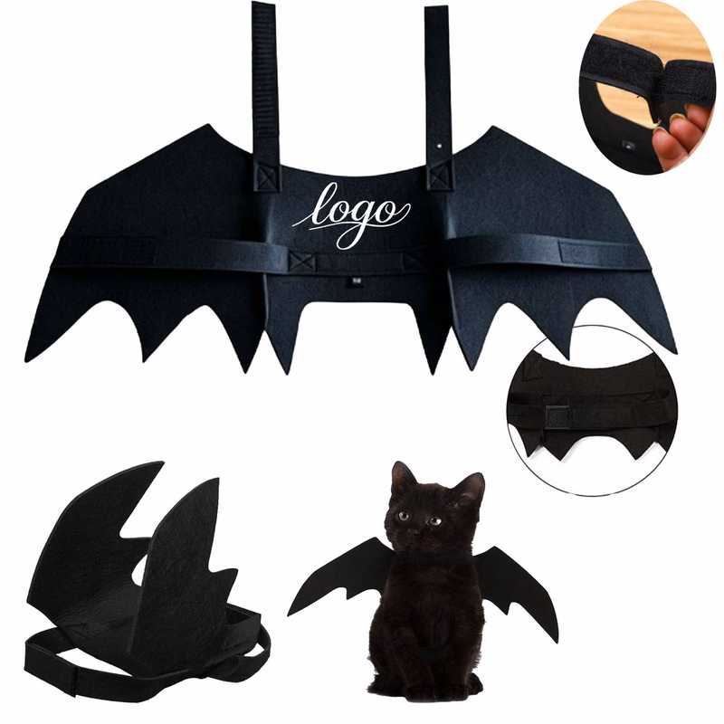Felt Bat Wings Pet Costume Bulk for Halloween Party