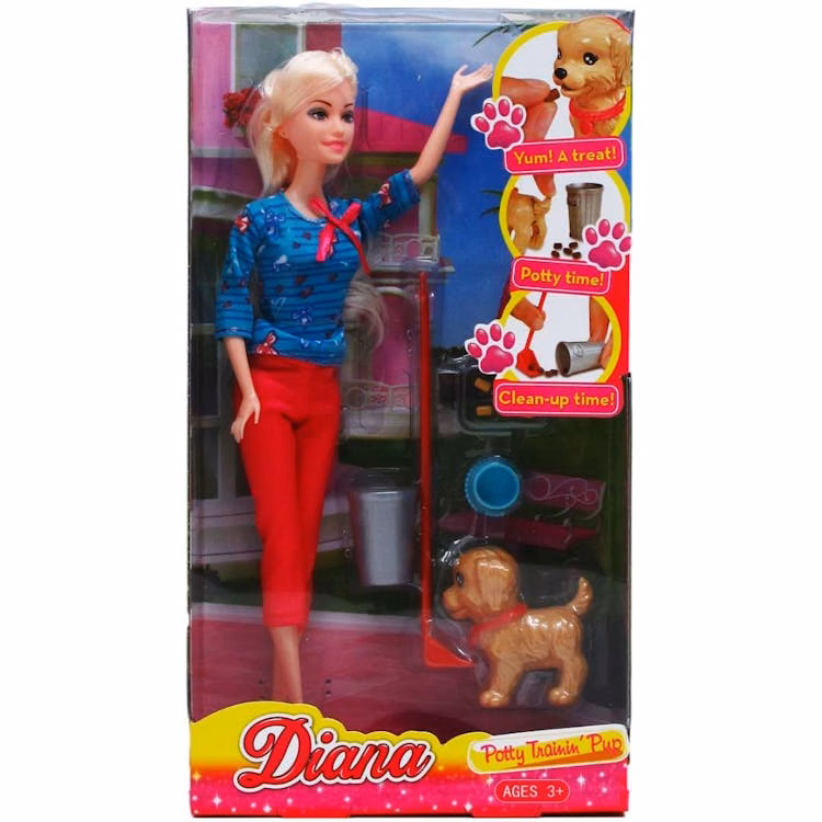 Diana Dolls with Accessories - 11.5"