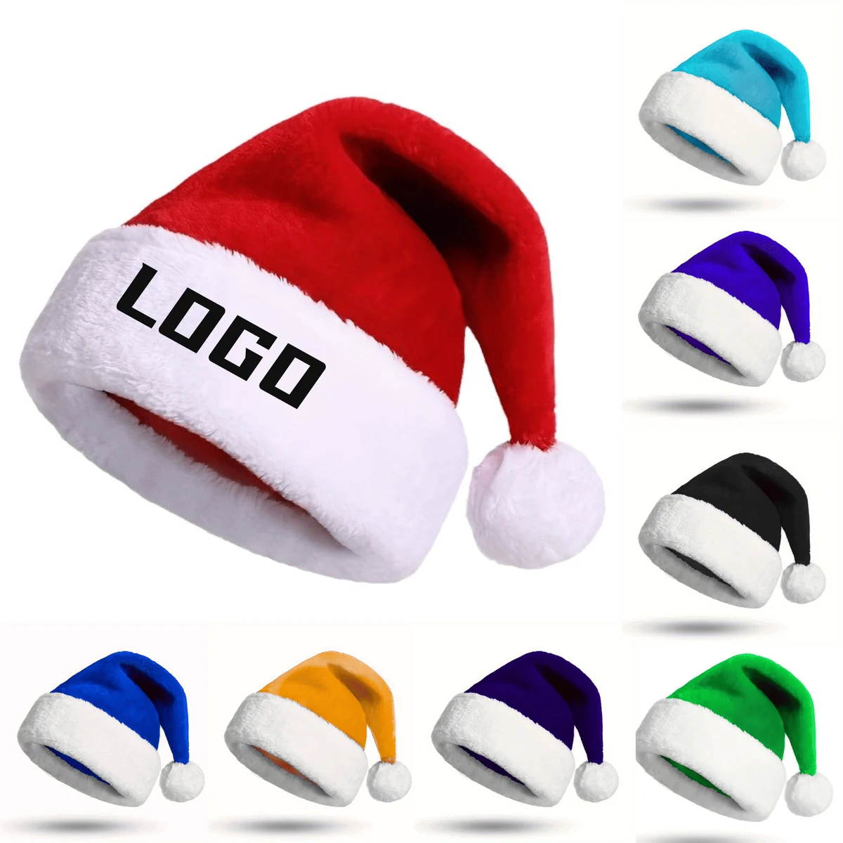 Christmas Event Red And White Pom-Pom Cap 1