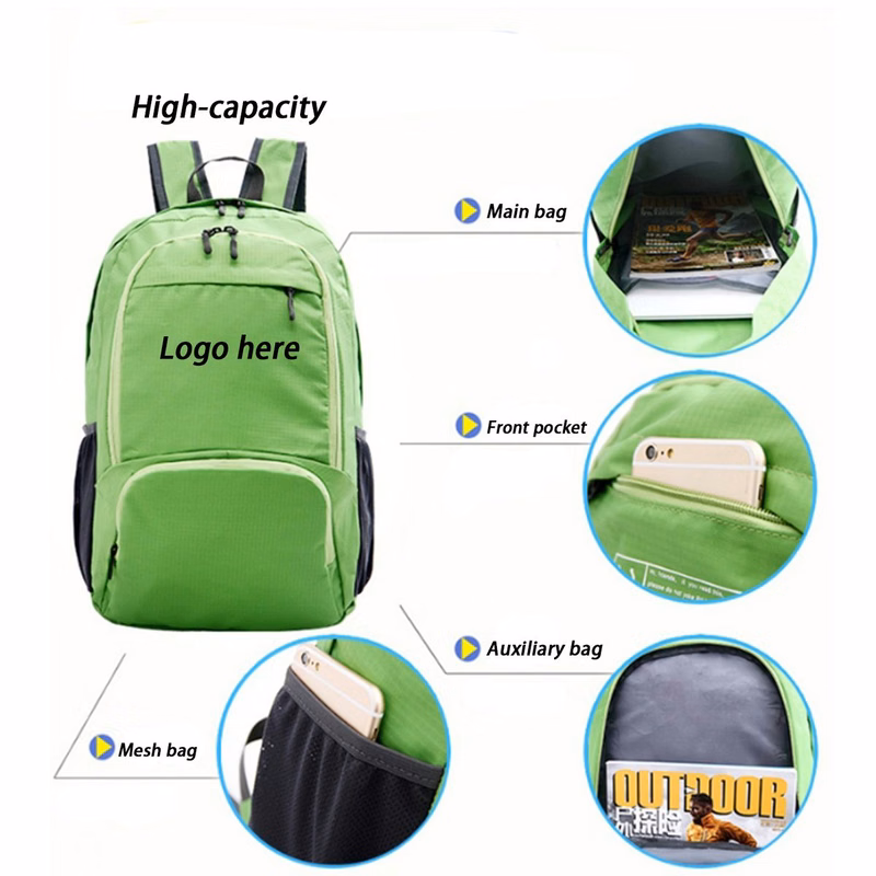 30L Ultralight Collapsible Travel Hiking Backpack

