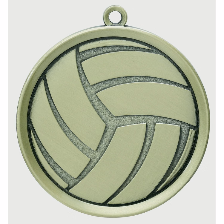 Volleyball Mega Medal, 2-1/4"