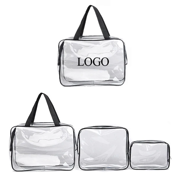 Small PVC Cosmetic Bag W/ Zipper 1