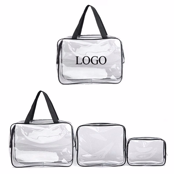Small PVC Cosmetic Bag W/ Zipper