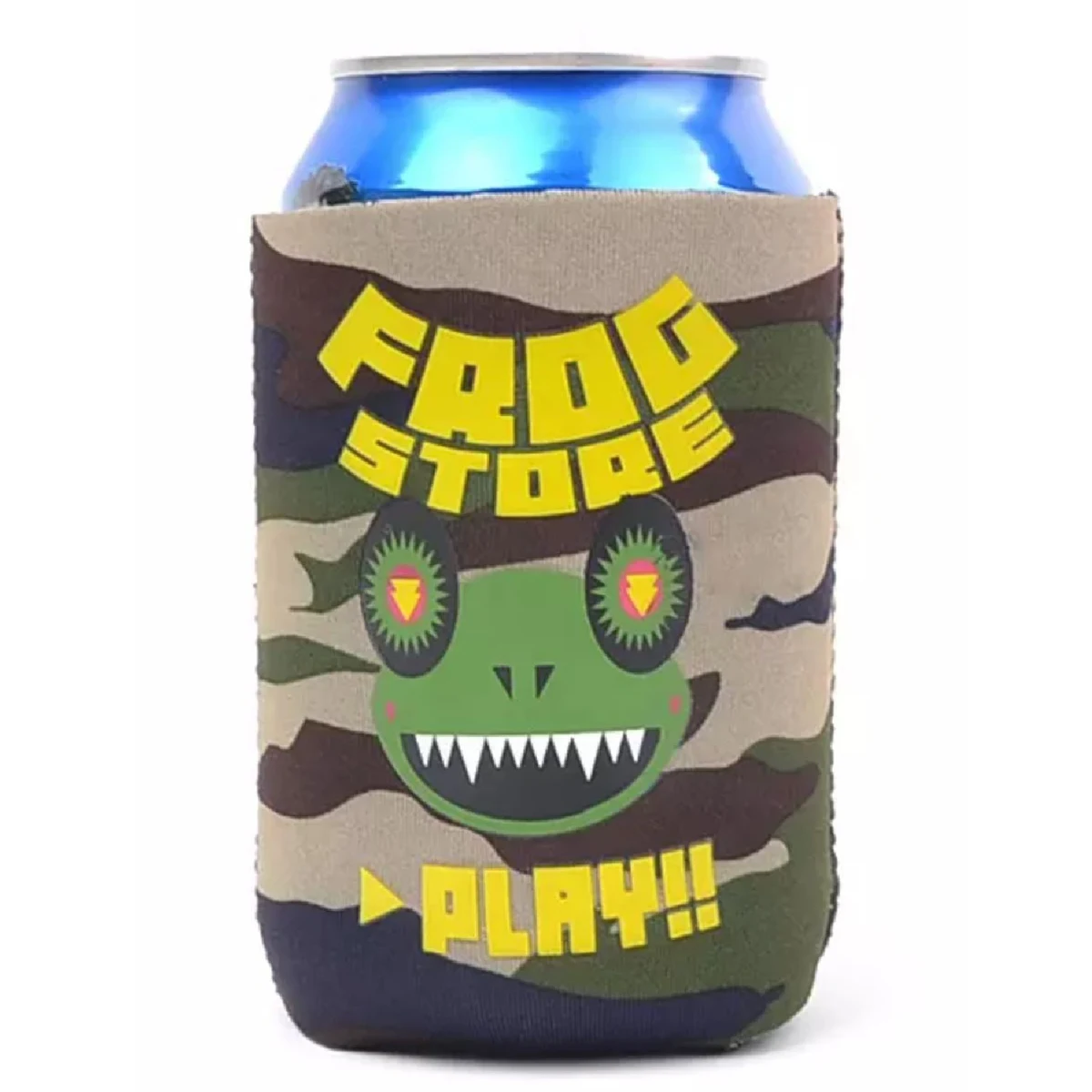12 Oz. Neoprene Camouflage Can Cooler 1