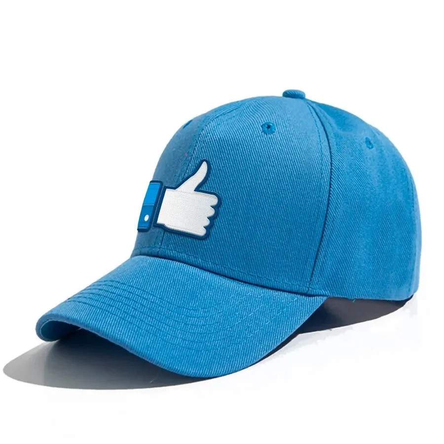 Baseball Cap with Adjustable Hook-and-Loop Fastener 1