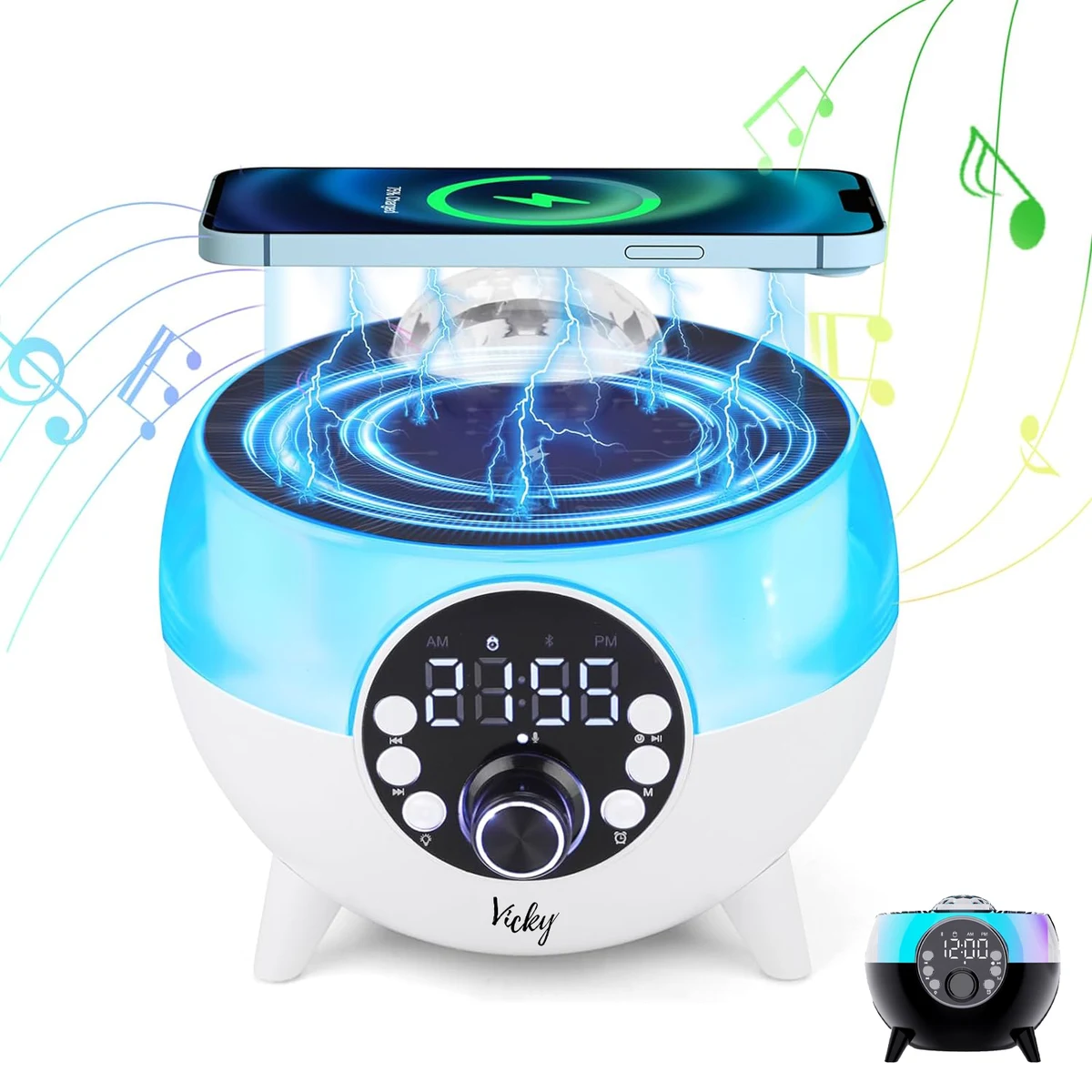Bluetooth Speaker with Light 1
