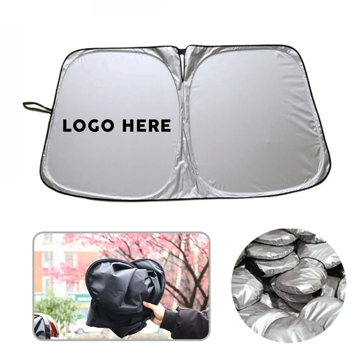 Foldable Car Windshield Sun Shade Blocker Cover 1