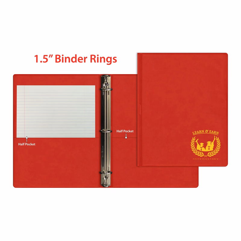Standard 1.5" Ring Binder