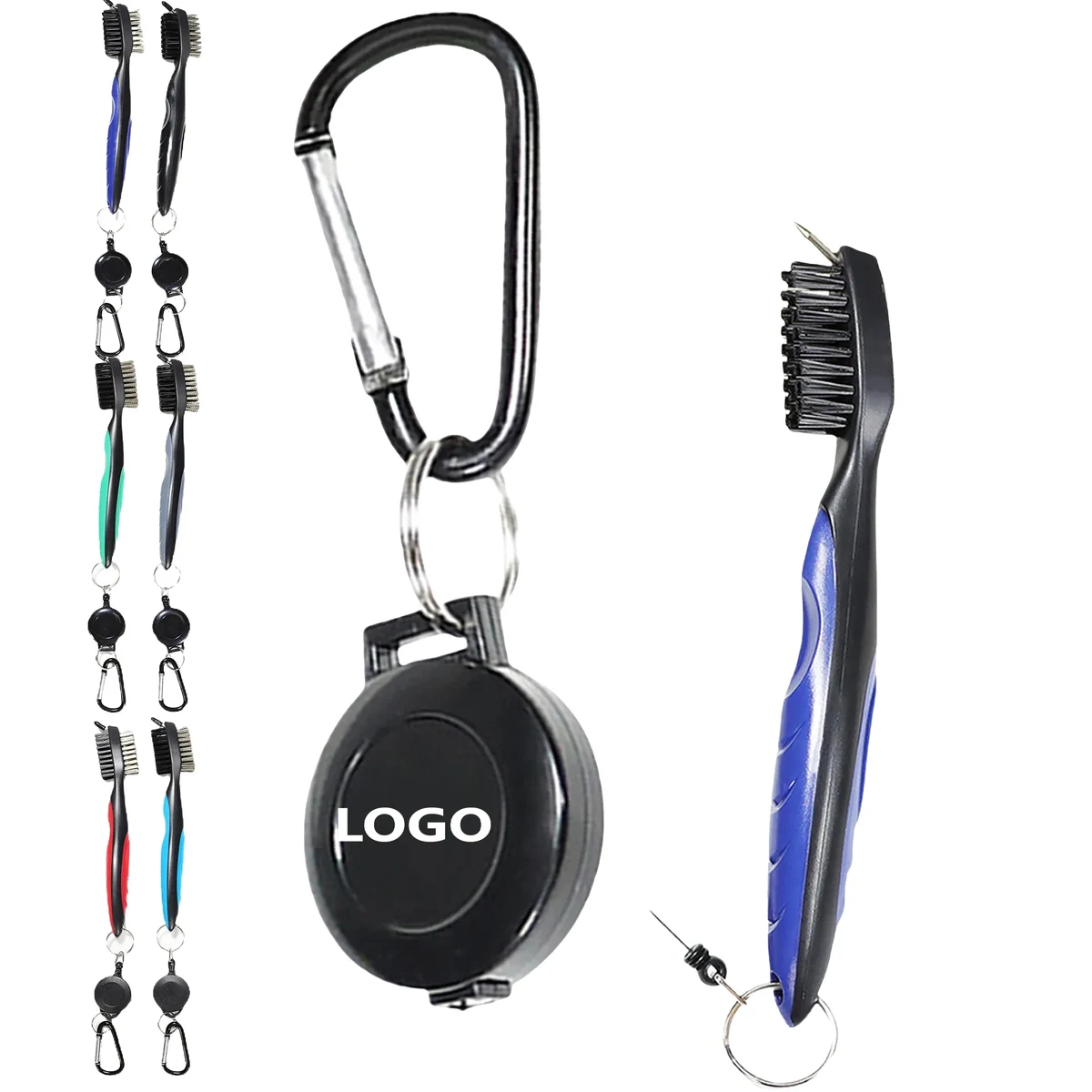 Retractable Golf Club Brush Cleaner MOQ 50 1