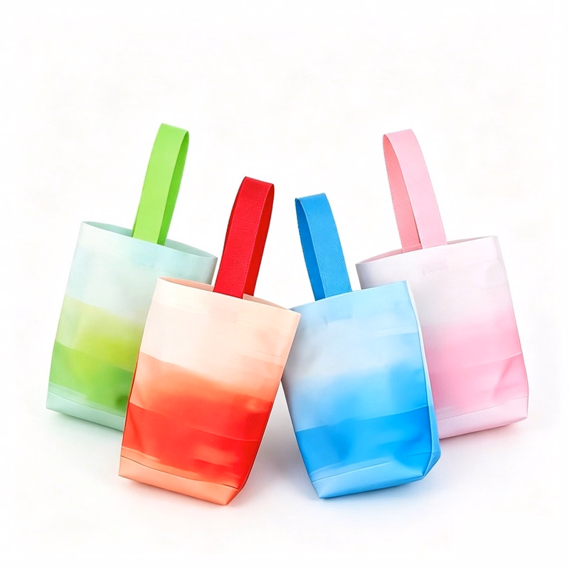 12 oz Single Handle Gradient Canvas Tote Bag