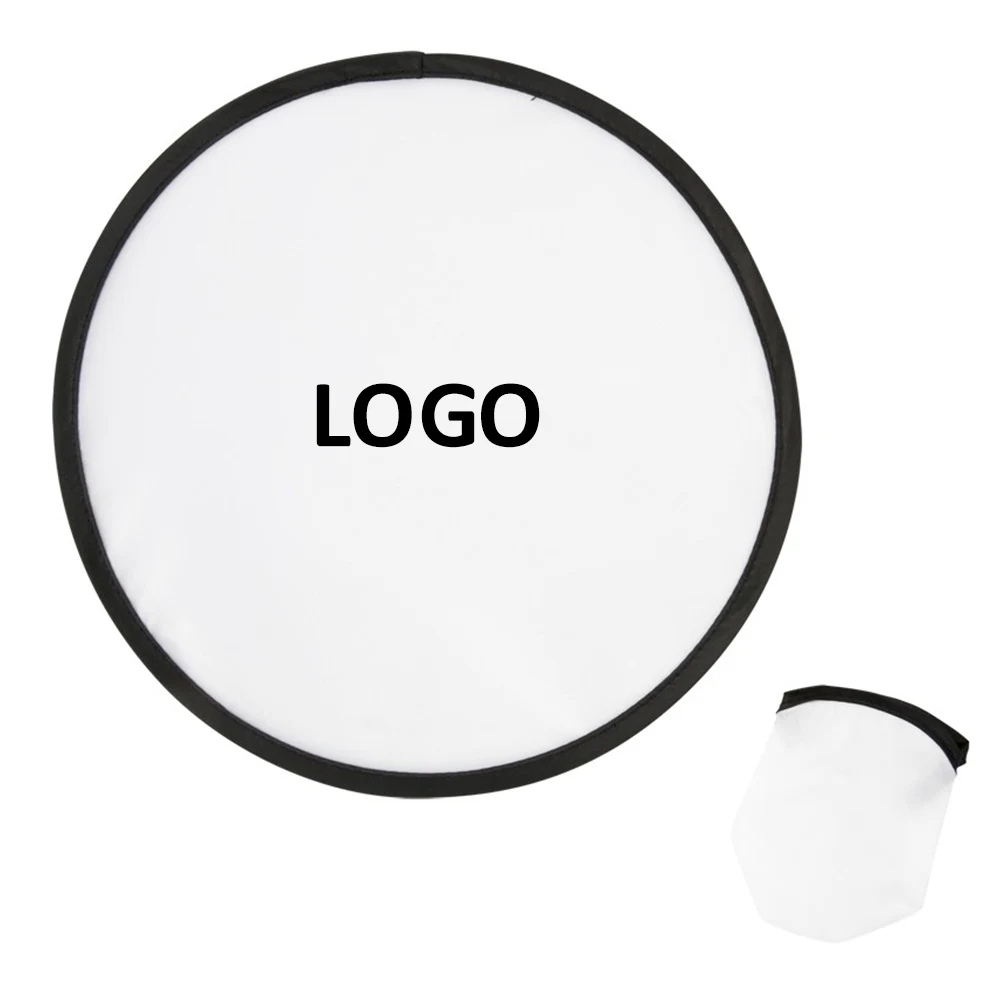 Folding Polyester Flying Disc w/Package 1