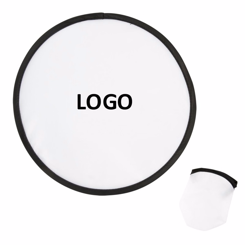Folding Polyester Flying Disc w/Package