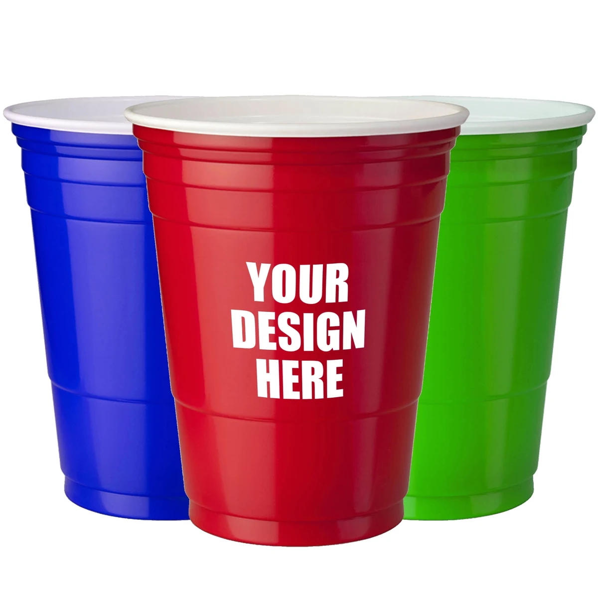 16oz. Plastic Party Cup 1