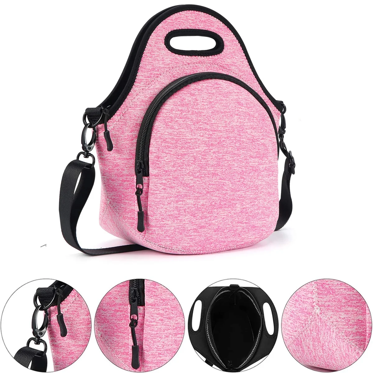 Shoulder Neoprene Lunch Tote Bag 1