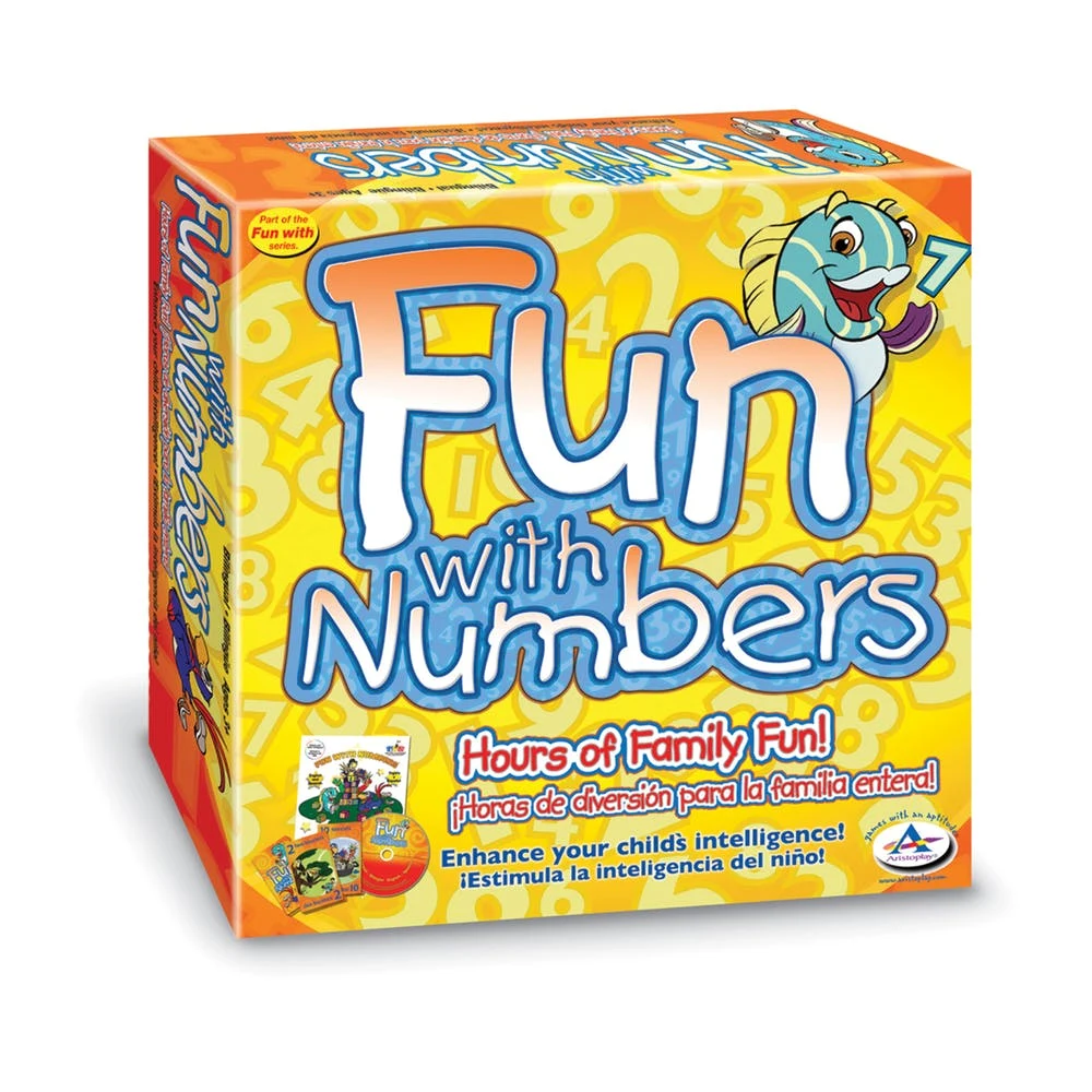 Fun with Numbers Game - Ages 4+ Bilingual 1
