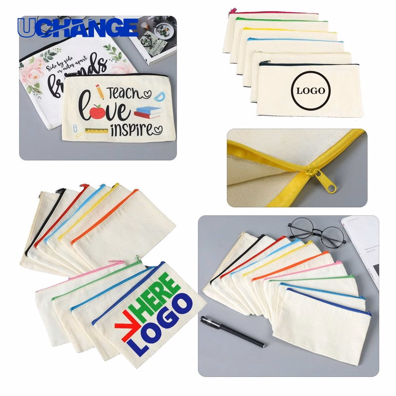 Customizable Canvas Pen Bag Organizer