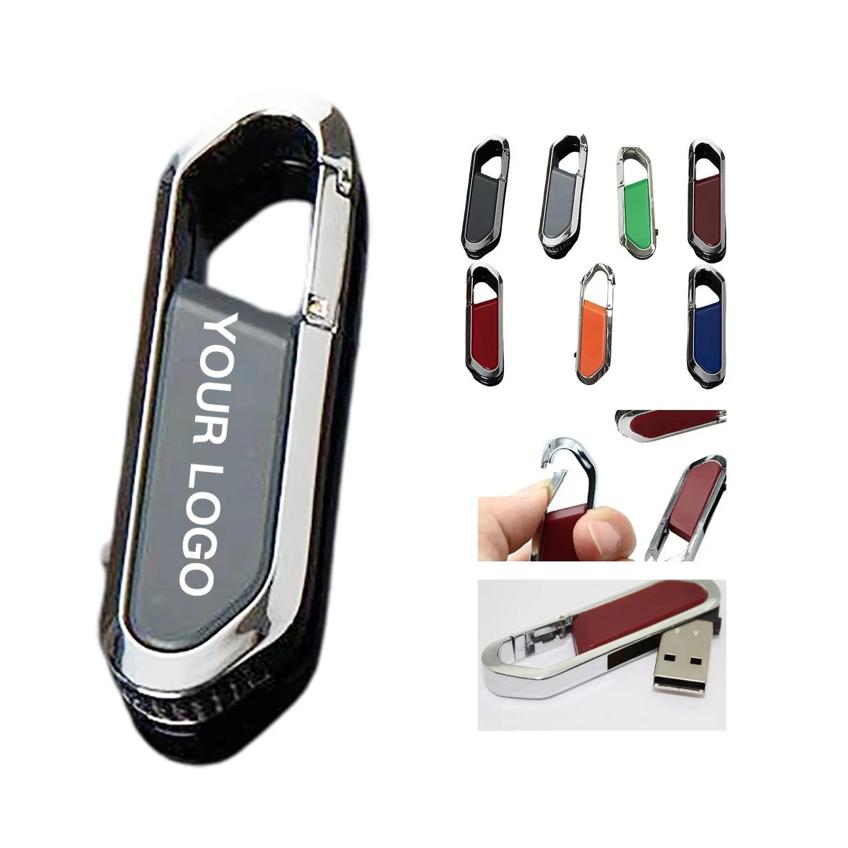 Branded Metal USB Flash Memory 1