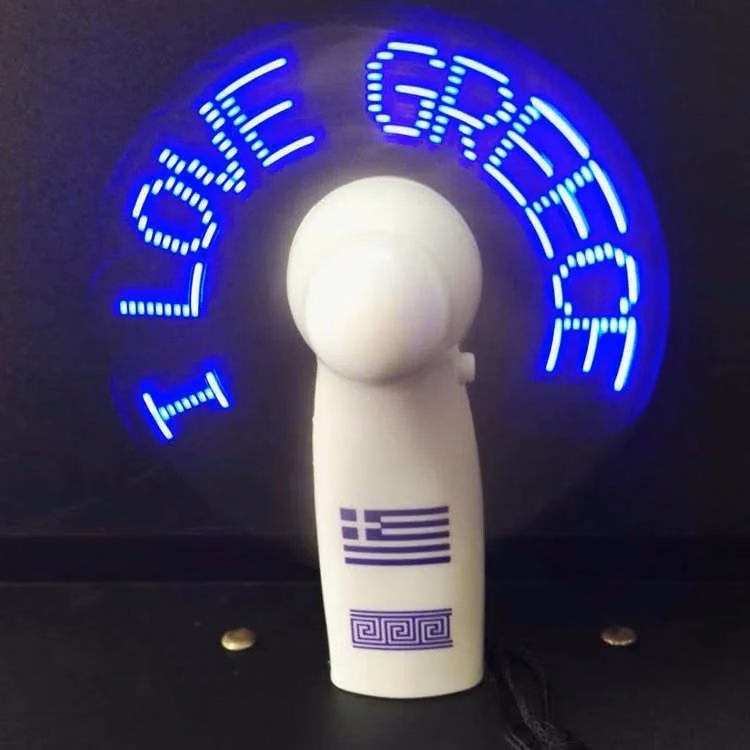 LED Luminous Advertising Fan