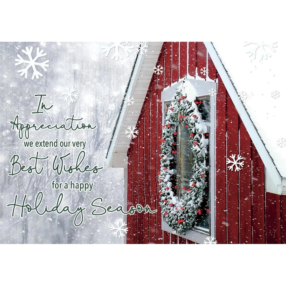 Rural Charm Holiday Cards 1