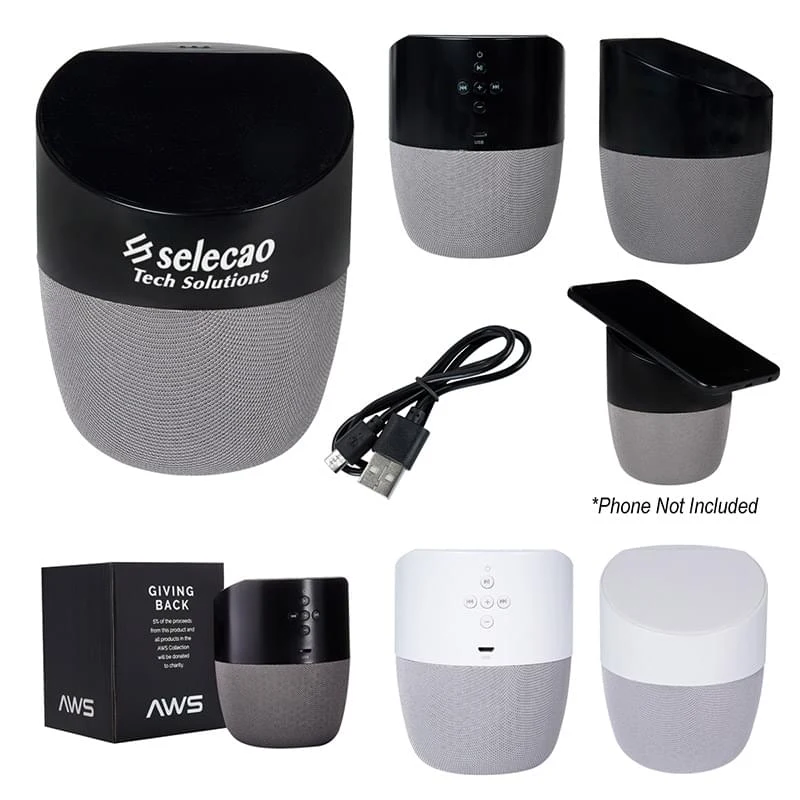 Stylish Wireless Charging Throne Speaker 1